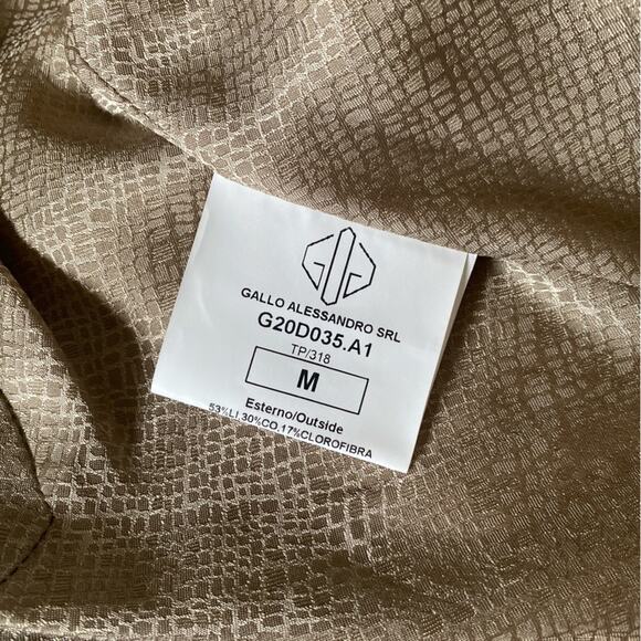 Golden Goose Deluxe Beige Double Breasted Blazer - Picture 6 of 10